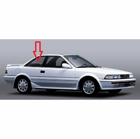 DIY Quarter Glass Passenger Toyota Corolla Sedan 1980-1983