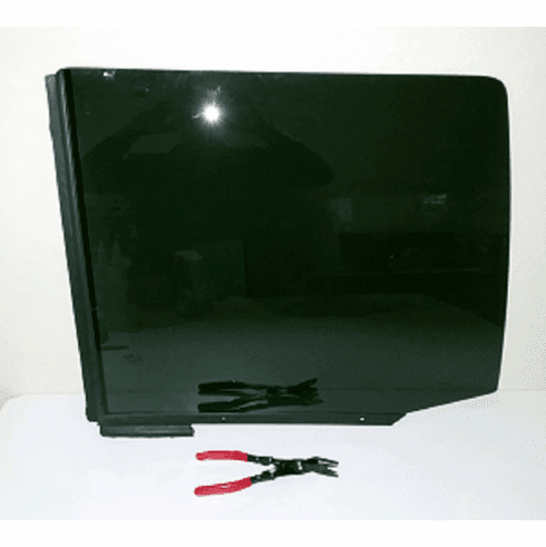 DIY Rear Door Glass Driver Chevrolet Pickup C2500 Crew Cab 1999 2000