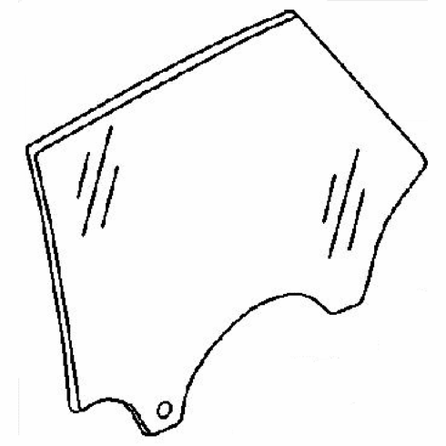 DIY Rear Door Glass Driver Side Audi RS7 4 Door Hatchback 2014-2018