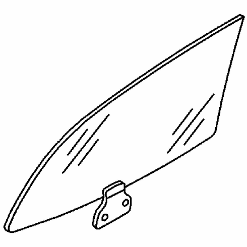 DIY Rear Door Glass Driver Side Audi S4  Sedan 2001 2002