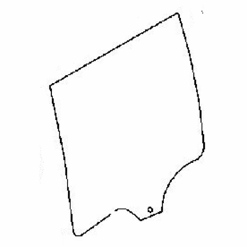 DIY Rear Door Glass Driver Side BMW X1 4 Door Utility 2011-2015