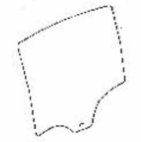 DIY Rear Door Glass Driver Side BMW X1 4 Door Utility 2016 2017