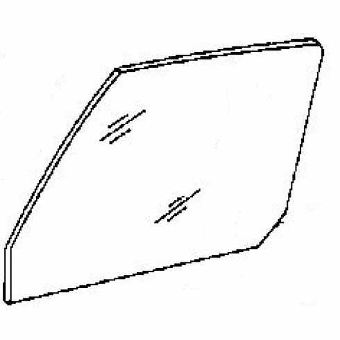 DIY Rear Door Glass Driver Side Buick Skylark 4 Door Sedan 1992-1998