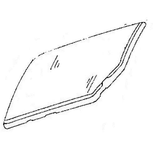 DIY Rear Door Glass Driver Side Chrysler Town & Country SWB 2004-2005