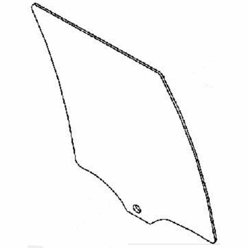 DIY Rear Door Glass Driver Side Ford F series F650 Super Cab 2017