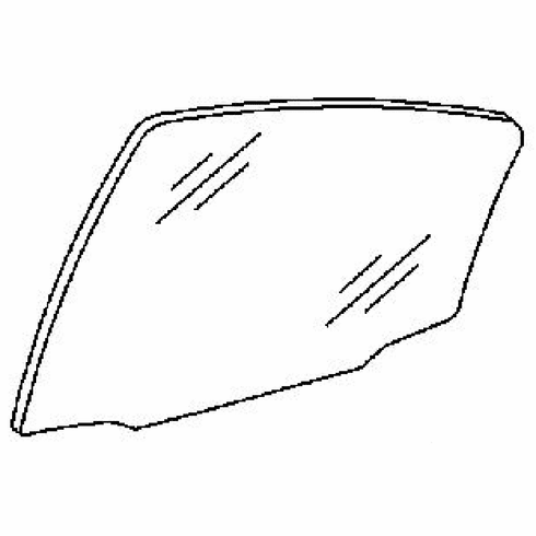 DIY Rear Door Glass Driver Side Lexus GS 450H Hybrid Sedan 2013-2015