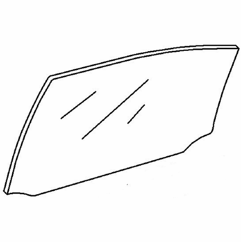 DIY Rear Door Glass Driver Side Lexus LS 600 L 4 Door Sedan 2008-2014