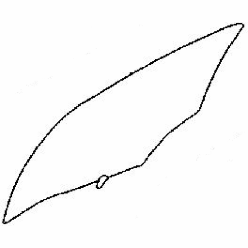 DIY Rear Door Glass Driver Side Lincoln MKZ 4 Door Sedan 2007-2012