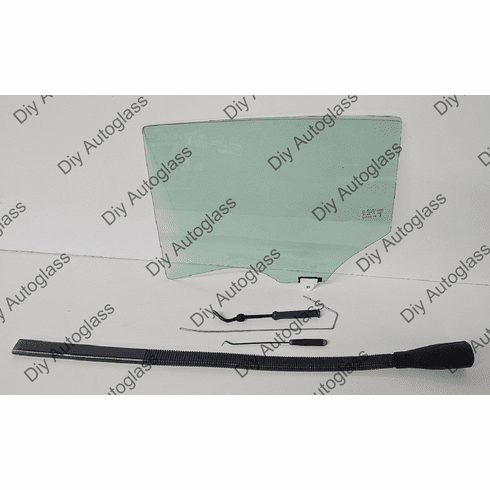 DIY Rear Door Glass Driver Side Mazda 3 4 Door Sedan 2014-2017