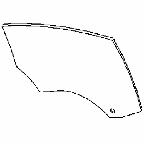 DIY Rear Door Glass Driver Side Mercedes Benz CLS550 2012-2017