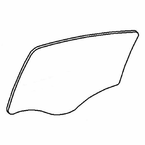 DIY Rear Door Glass Driver Side Mercedes Benz E550 Sedan 2007-2009