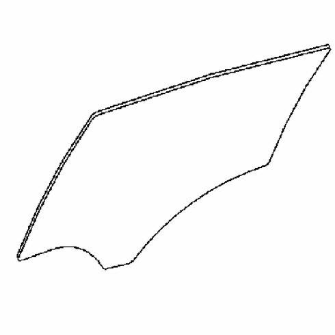 DIY Rear Door Glass Driver Side Mercedes Benz GLA45 2015-2017