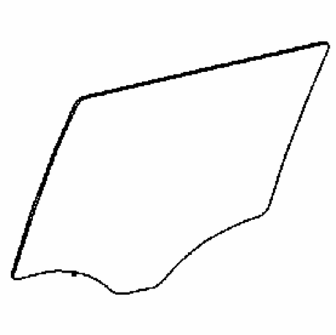 DIY Rear Door Glass Driver Side Mercedes Benz GLS450 Utility 2017