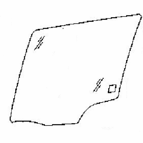 DIY Rear Door Glass Driver Side Mercedes Benz ML320 Utility 1998-2003