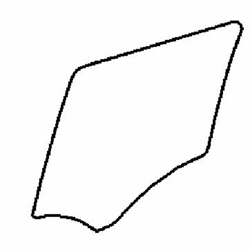 DIY Rear Door Glass Driver Side Mercedes Benz R350 Station Wagon 06-12