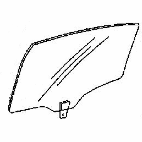 DIY Rear Door Glass Driver Side Mercedes Benz S400 Hybrid 2010-2013