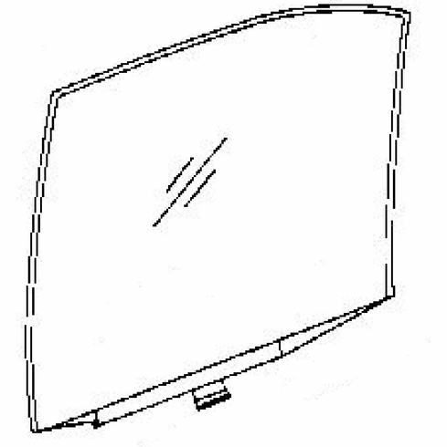 DIY Rear Door Glass Driver Side Mercedes Benz S500 Sedan 1994-1999