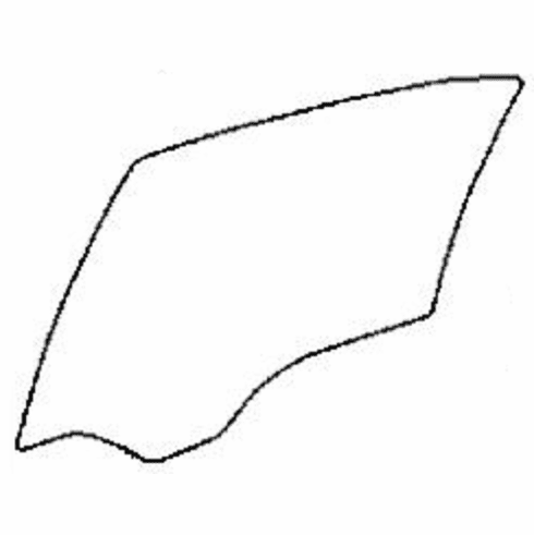 DIY Rear Door Glass Driver Side Mercedes E250 Bluetec Sedan 2014-2016