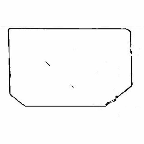 DIY Rear Door Glass Driver Side Plymouth Horizon 4 Door Hatchback 1978-1980