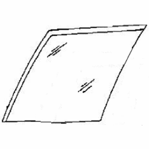 DIY Rear Door Glass Driver Side Toyota Tercel Hatchback 1987-1989