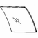 DIY Rear Door Glass Driver Side Volkswagen VW Jetta III 1993-1995