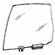 DIY Rear Door Glass Driver Side Volvo 850 4 Door Sedan 1993-1997