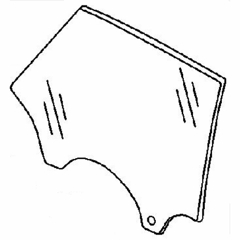 DIY Rear Door Glass Passenger Side Audi RS7 Hatchback 2014-2018