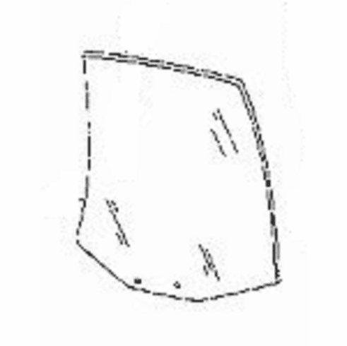 DIY Rear Door Glass Passenger Side Buick Regal Sedan 1991-1996