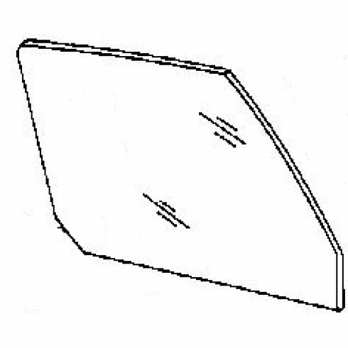 DIY Rear Door Glass Passenger Side Buick Skylark Sedan 1992-1998