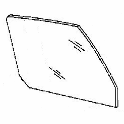 DIY Rear Door Glass Passenger Side Buick Skylark Sedan 1992-1998