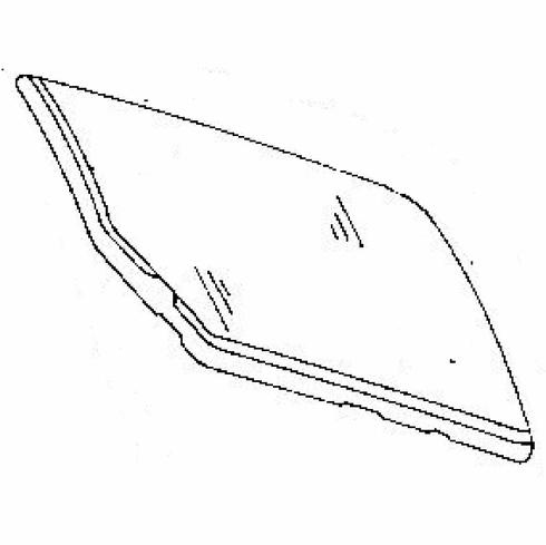 DIY Rear Door Glass Passenger Side Chrysler Voyager Mini Van 2000