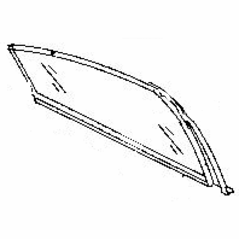 DIY Rear Door Glass Passenger Side Dodge Intrepid Sedan 1998-2000