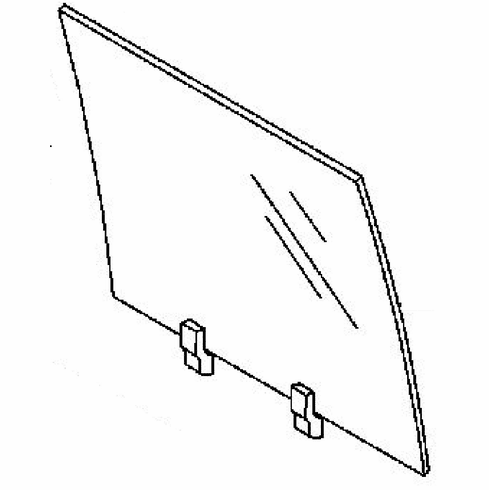 DIY Rear Door Glass Passenger Side Isuzu Axiom Utility 2002-2004