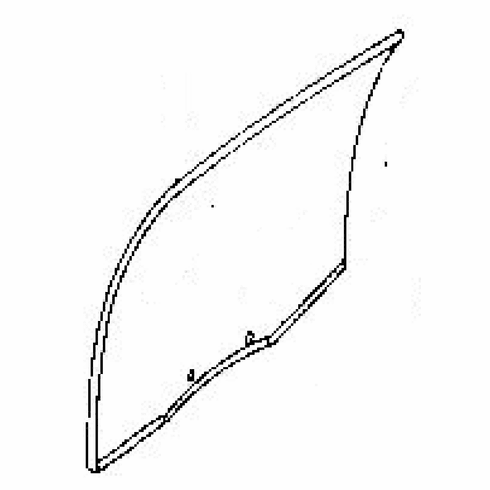 DIY Rear Door Glass Passenger Side KIA Sportage 1998-2000