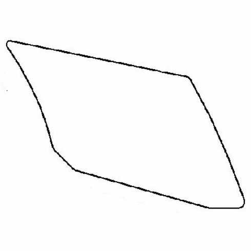 DIY Rear Door Glass Passenger Side Lexus CT 200 Hatchback 2011-2014