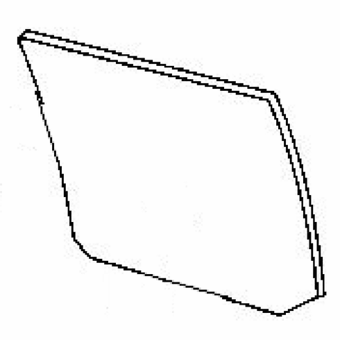 DIY Rear Door Glass Passenger Side Lexus LX 470 Utility 1998-2007