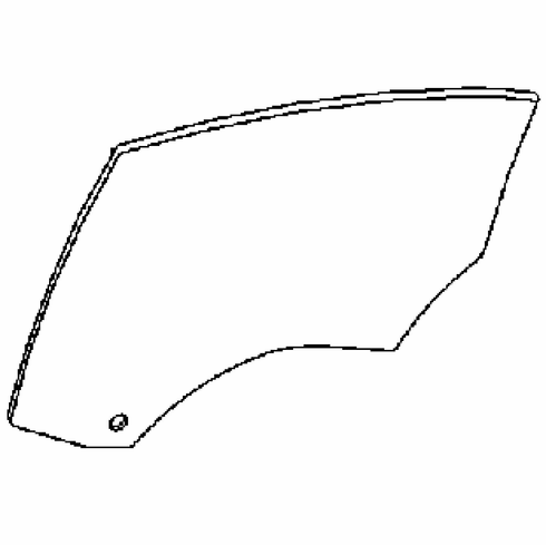 DIY Rear Door Glass Passenger Side Mercedes Benz CLS63 2012-2017