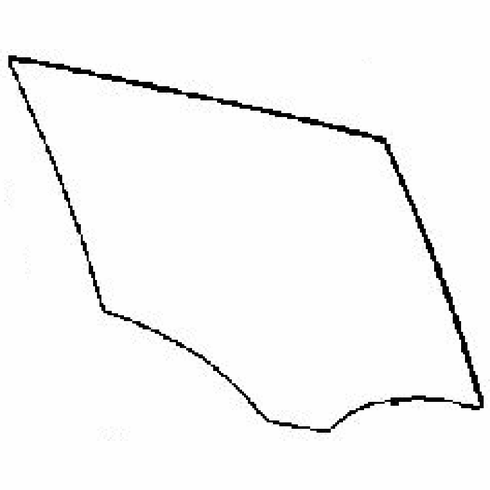 DIY Rear Door Glass Passenger Side Mercedes Benz GL350 2013-2016