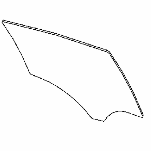 DIY Rear Door Glass Passenger Side Mercedes Benz GLA45 2015-2017