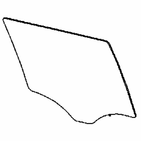 DIY Rear Door Glass Passenger Side Mercedes Benz GLS450 2017