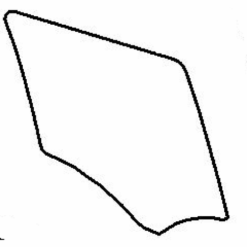 DIY Rear Door Glass Passenger Side Mercedes Benz R320 CDI 2007-2009