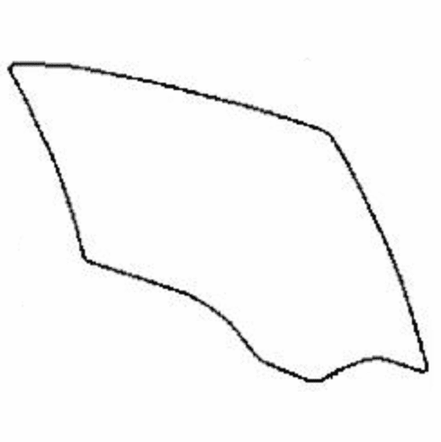 DIY Rear Door Glass Passenger Side Mercedes E250 Bluetec 2014-2016