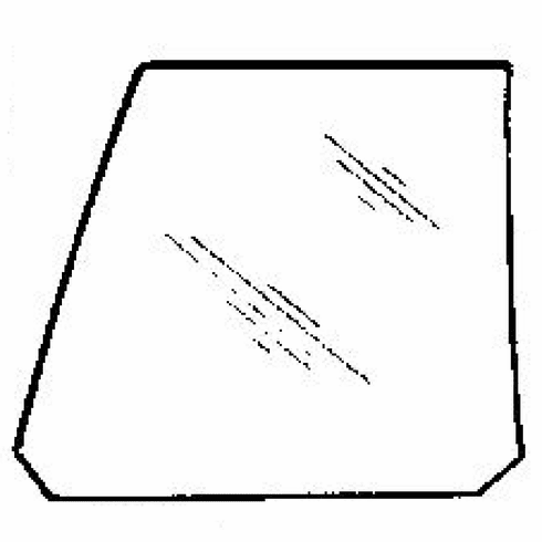 DIY Rear Door Glass Passenger Side Mercury Lynx 4 Door Hatchback 1982