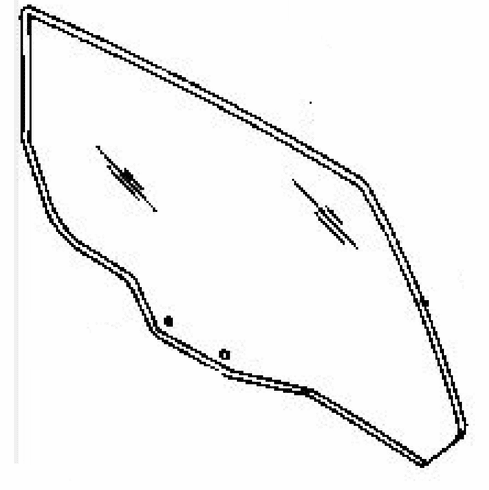 DIY Rear Door Glass Passenger Side Mitsubishi Diamante 1993-1996