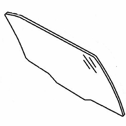 DIY Rear Door Glass Passenger Side Mitsubishi Lancer Sedan 2008-2018