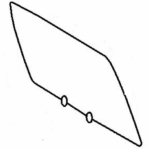 DIY Rear Door Glass Passenger Side Mitsubishi Outlander 2014 2015