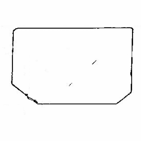 DIY Rear Door Glass Passenger Side Plymouth Horizon 1978-1980