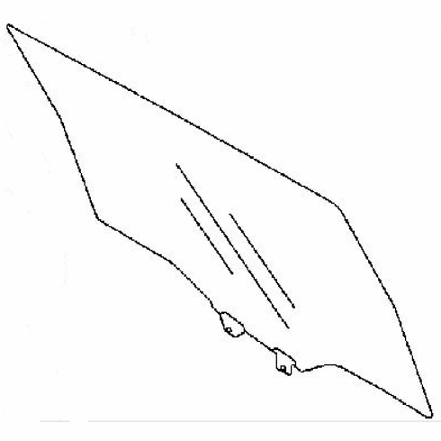 DIY Rear Door Glass Passenger Side Subaru Outback Wagon 2015-2016