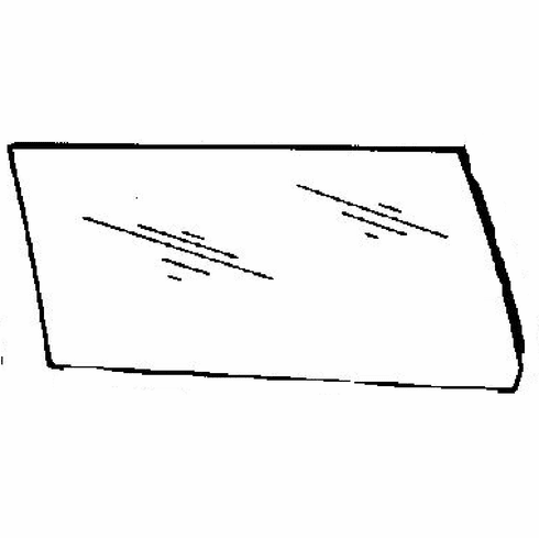 DIY Rear Door Glass Passenger Side Volvo 760 Station Wagon 1987-1990