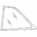 DIY Rear Quarter Glass Driver Side Audi Quattro Coupe 1990-1991
